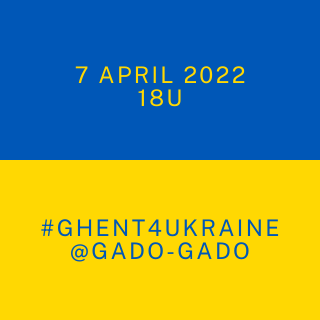 Ghent4Ukraine – Fundraising bij Gado-Gado